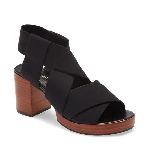 Kelsi Dagger Black Strappy Sandals - Picture 5 of 5